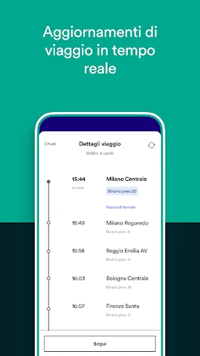 Trainline: trova il tuo treno screenshot