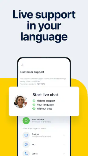 TransferGo: Money Transfer screenshot