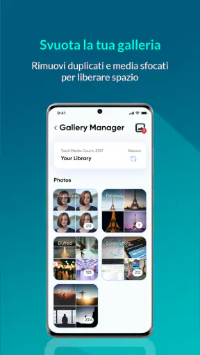 Trasferisci i miei dati screenshot