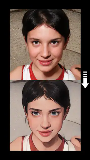 Trasforma foto in dipinti: AI screenshot