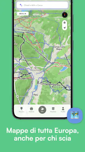 Trekking, Sci: Mountain Maps screenshot