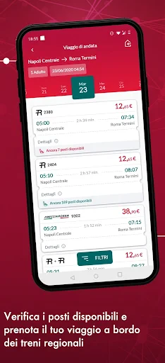 Trenitalia, orari, biglietti screenshot