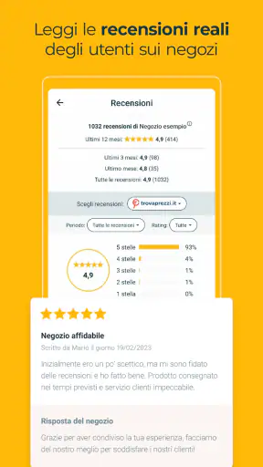 Trovaprezzi screenshot