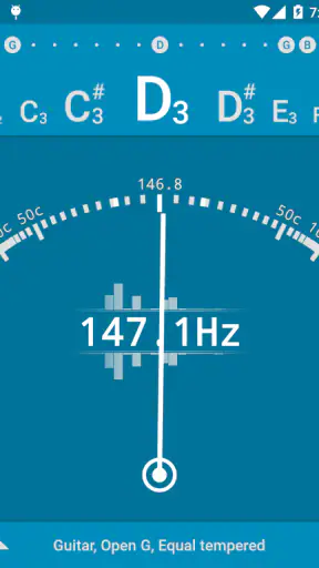 Tuner - gStrings screenshot