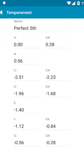 Tuner - gStrings screenshot