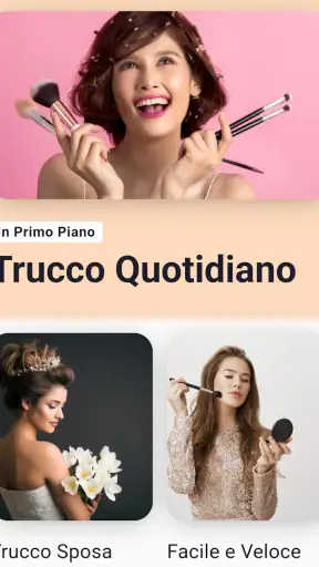 Tutorial per il Trucco App screenshot