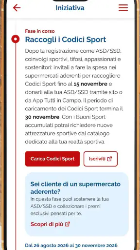 Tutti in Campo - Gruppo Selex screenshot