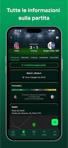 Tuttocampo - Calcio screenshot