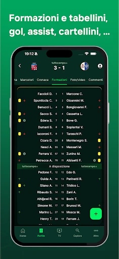 Tuttocampo - Calcio screenshot