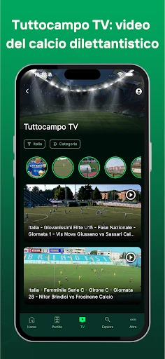 Tuttocampo - Calcio screenshot