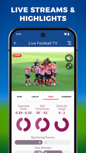 TV Calcio: Live Football TV HD screenshot