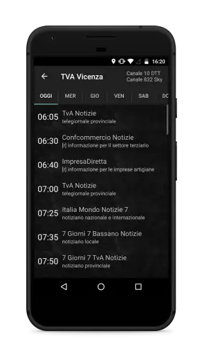 TVApp screenshot