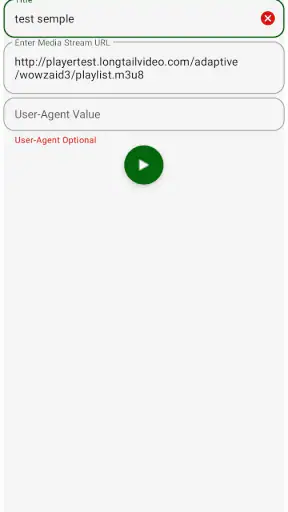 U Player - Play Video URL screenshot