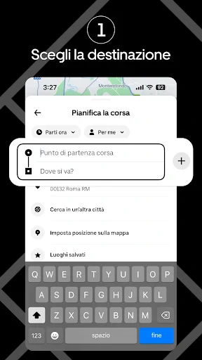 Uber - Viaggia in Italia screenshot