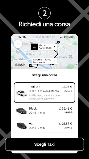 Uber - Viaggia in Italia screenshot