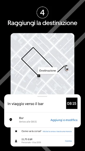 Uber - Viaggia in Italia screenshot