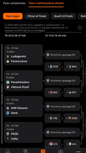 UEFA Europa League Ufficiale screenshot