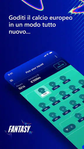 UEFA Gaming: Fantasy Football screenshot
