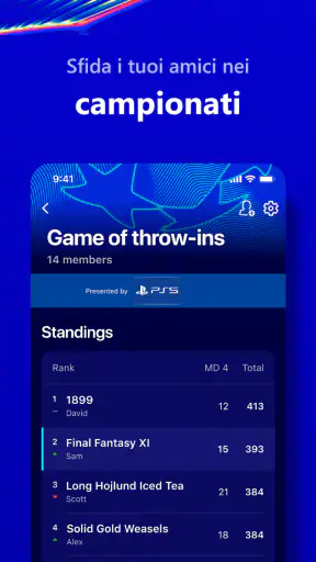 UEFA Gaming: Fantasy Football screenshot