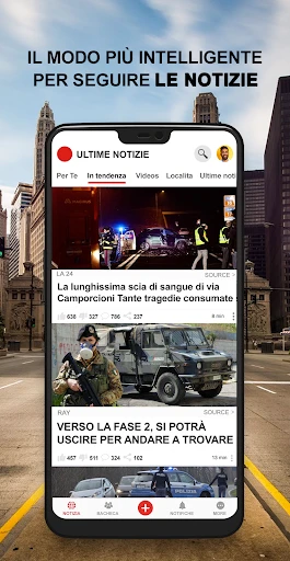 Ultime notizie screenshot