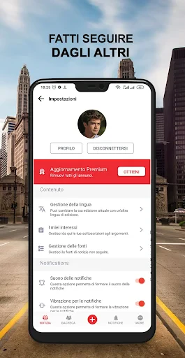 Ultime notizie screenshot