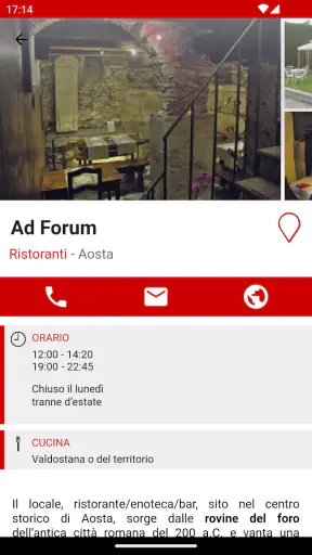 Valle d'Aosta Events screenshot