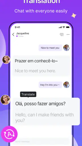 Vava.chat - Video & Traduzione screenshot