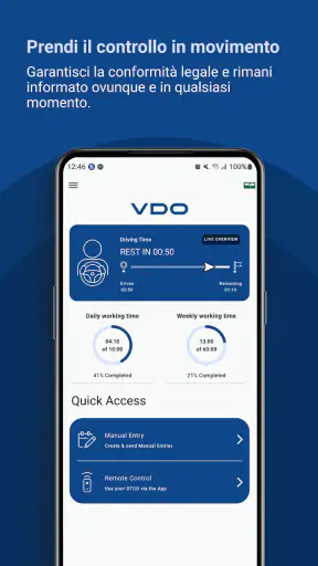 VDO Fleet screenshot