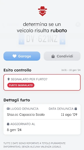 Veicolo screenshot