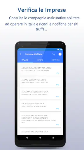 Verifica RCA Italia screenshot