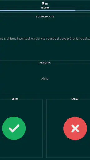 Vero o Falso Quiz screenshot