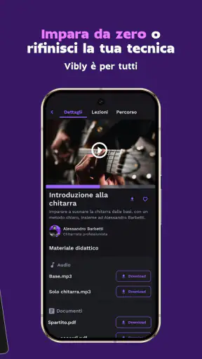 Vibly: Lezioni di Musica screenshot