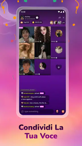 Vibra Livestream Videochiamata screenshot