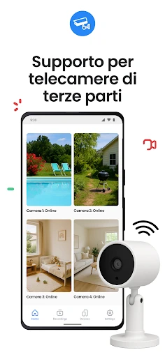 Videocamera di sicurezza screenshot