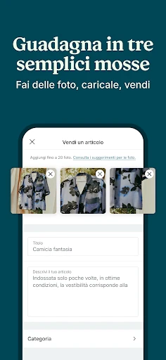 Vinted: acquista e vendi screenshot