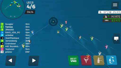 Virtual Regatta Inshore screenshot