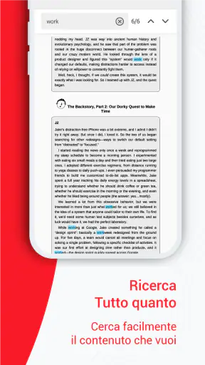 Visualizzatore PDF screenshot
