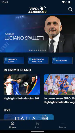 Vivo Azzurro TV screenshot