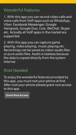 VoIP Recorder & Screen Recorde screenshot