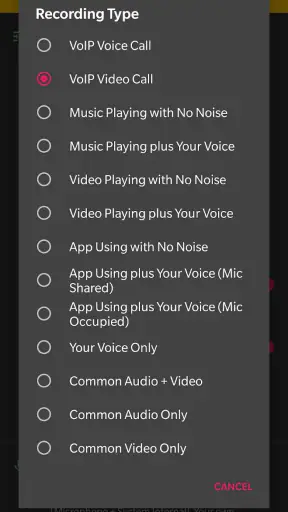 VoIP Recorder & Screen Recorde screenshot