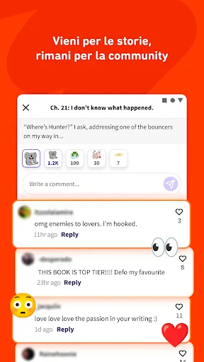Wattpad: Leggi e Scrivi Storie screenshot