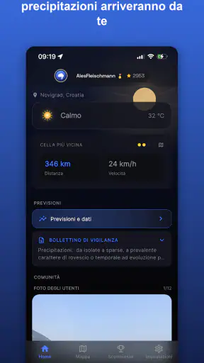 WeatherAlarm screenshot