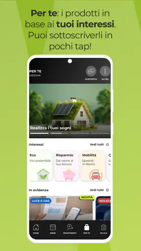 Webank - Conto online screenshot