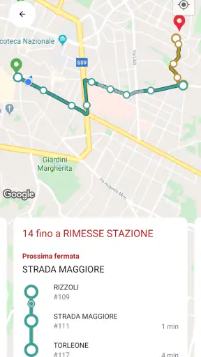 WeBus - Bus Bologna e Ferrara screenshot