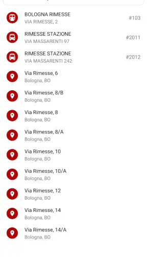 WeBus - Bus Bologna e Ferrara screenshot