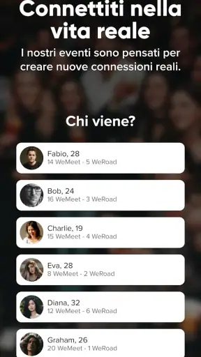 WeMeet by WeRoad screenshot