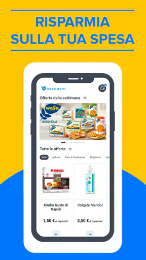WeScount: sconti e rimborsi screenshot