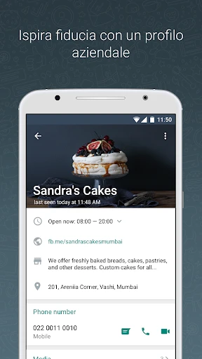 WhatsApp Business screenshot