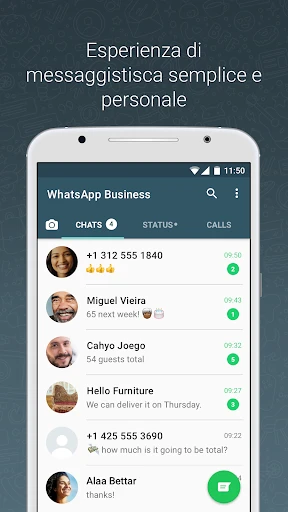 WhatsApp Business screenshot