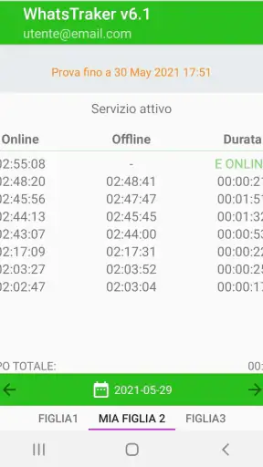 WhatsTraker screenshot